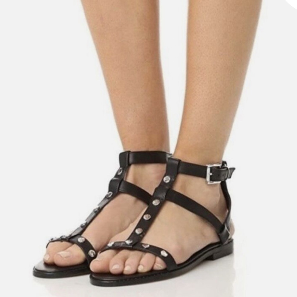 New Rebecca Minkoff Leather Sandals with Studs